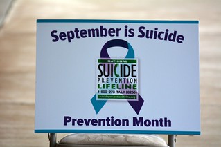 Suicide Prevention Month shirts to be sold