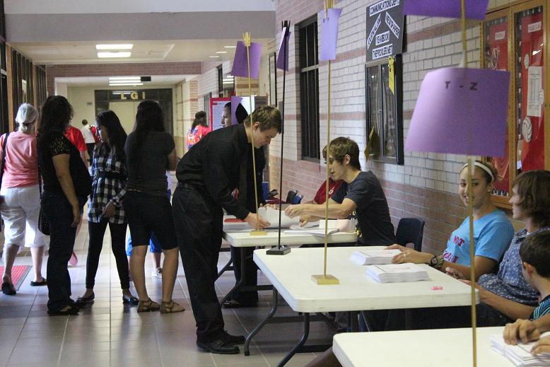 Student clubs and organizations answer questions about their activities at Caney Creek by parents and students.