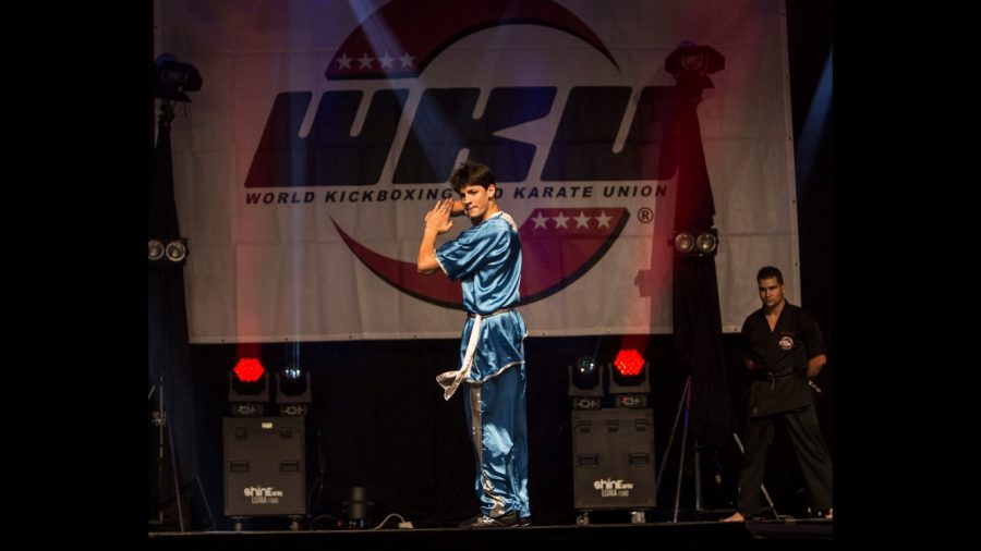Justin Olds enjoys, sees success in martial arts