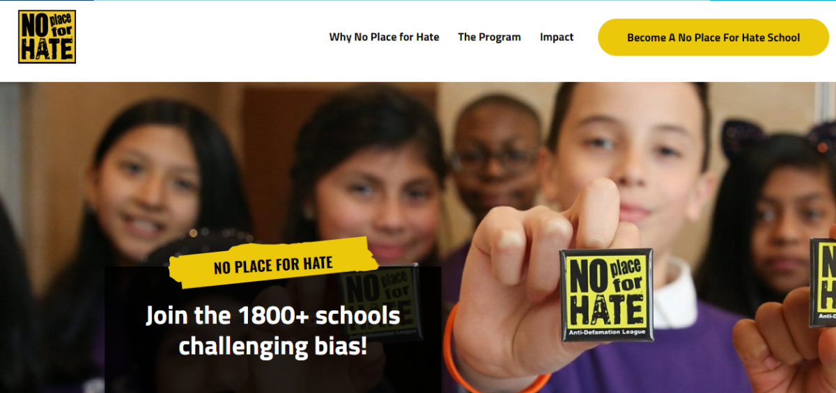 No Place for Hate website