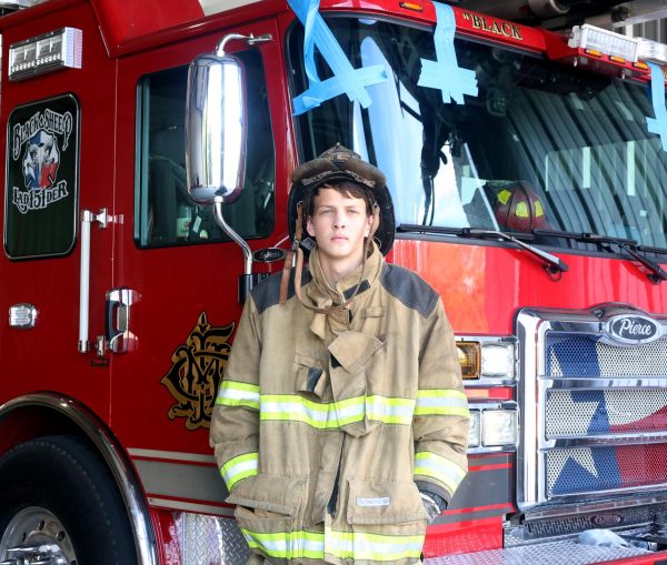 Navigation to Story: Senior becomes rookie firefighter