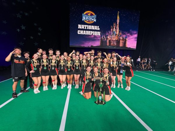 Navigation to Story: Cheer titled silver medalists at national championship