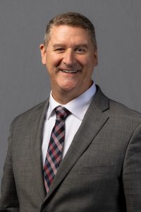 Portrait of Woodlands High School Principal Ted Landry.
