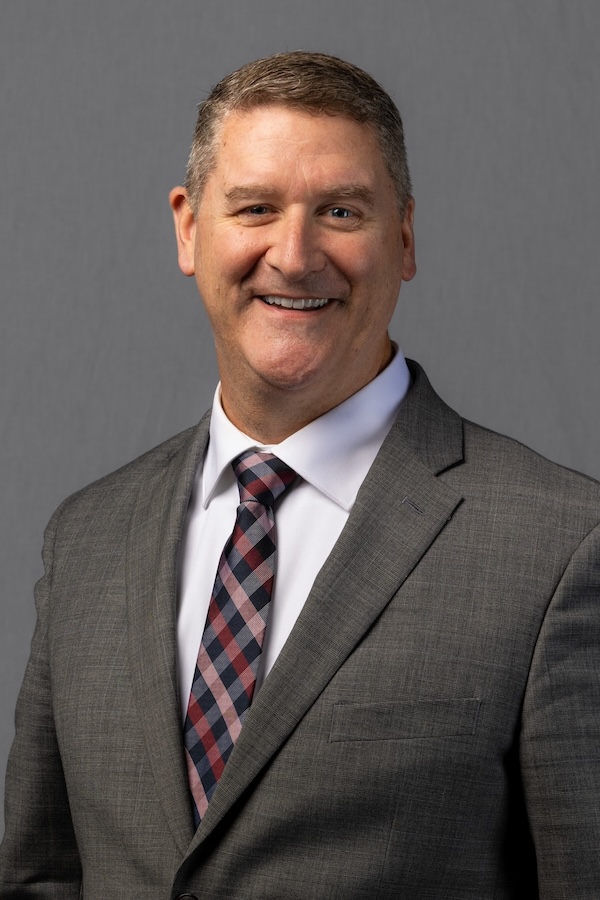 Portrait of Woodlands High School Principal Ted Landry.