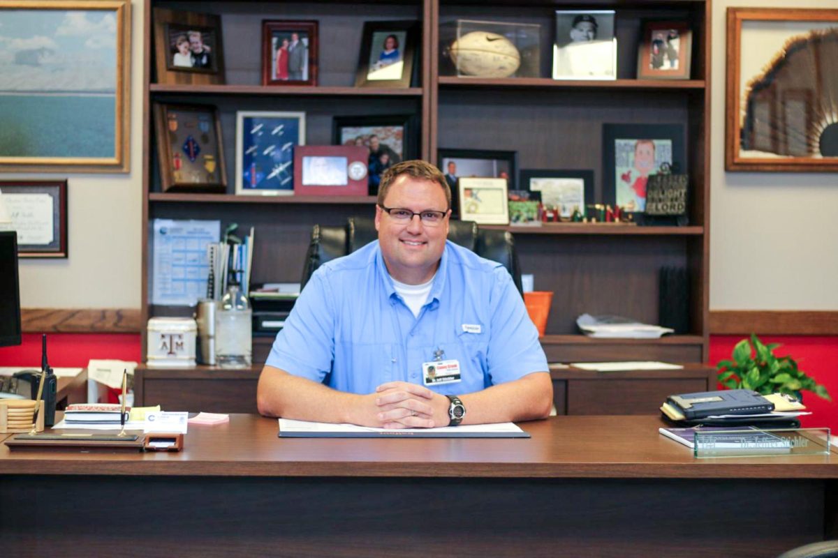 Dr. Jeff Stichler, new principal at Caney Creek High School, took over for Principal Trish McClure over the summer to start the 2017-2018 school year. Previously, Stichler served as principal at Moorhead Junior high.